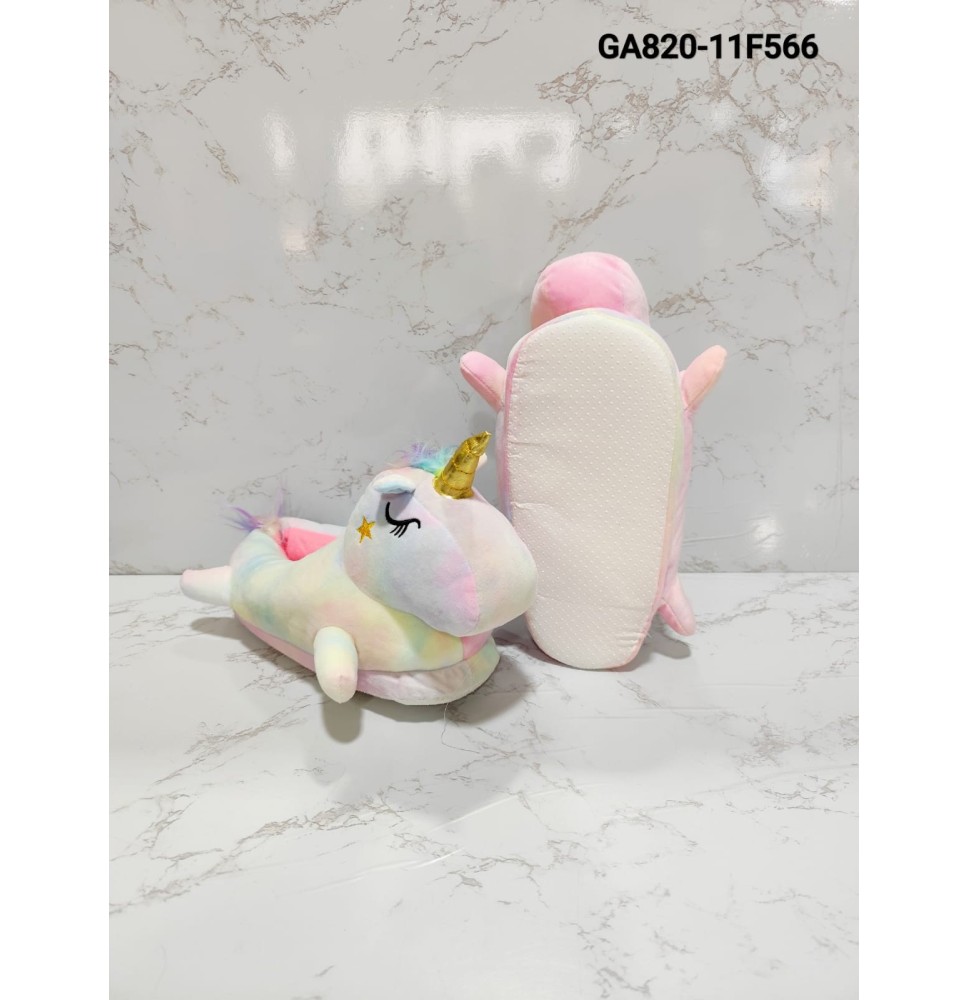 PANTUFLA UNICORNIO