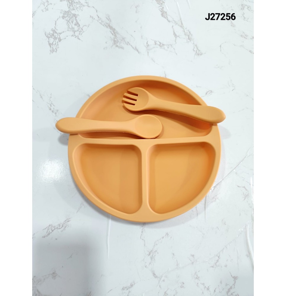 CUBIERTO PARA BEBE SILICONA