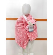 FRAZADITA PARA BEBE CON SONAJERO