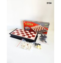 JUEGO DE AJEDREZ 2 EN 1