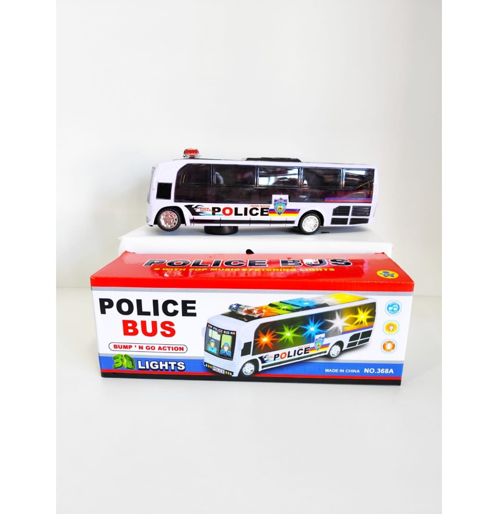 JUGUETE BUS POLICIA