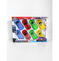 JUGUETE AUTO 8 PCS