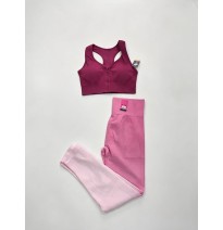CALZA FITNESS LISO LEVANTA COLA