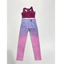 CALZA FITNESS LISO LEVANTA COLA