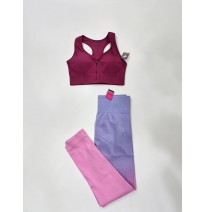 CALZA FITNESS LISO LEVANTA COLA