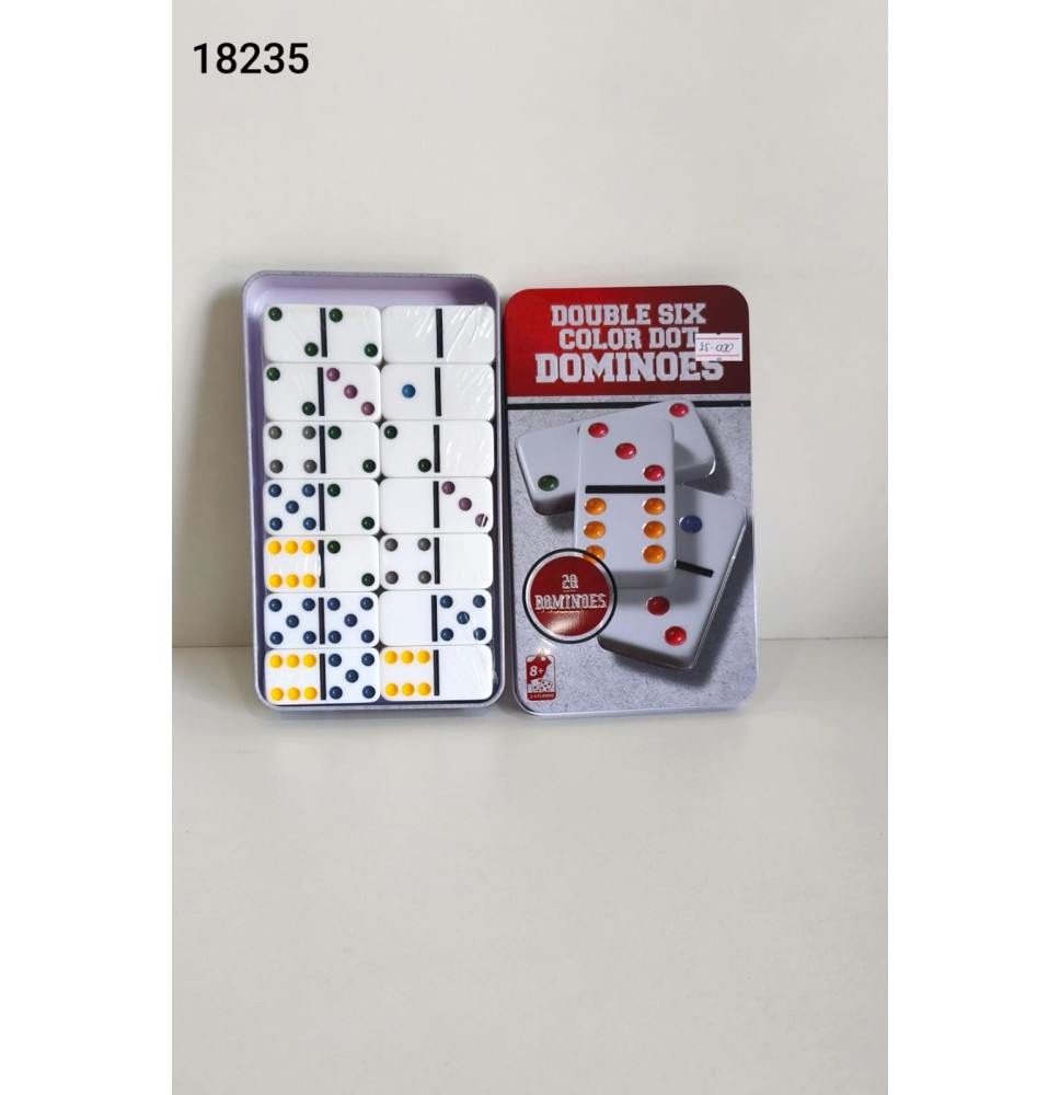 JUEGO DOMINO LATA REF 18235