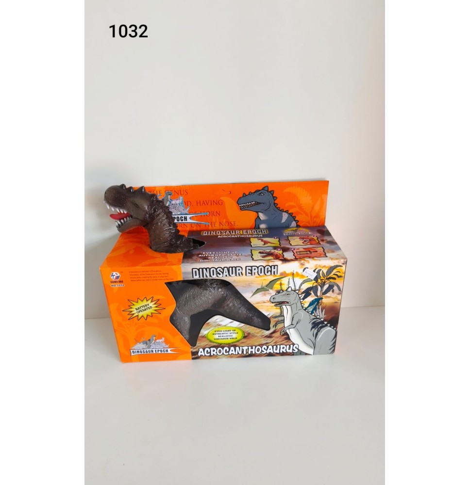 DINO CX MUS C/ LUZ 3 COR 1032
