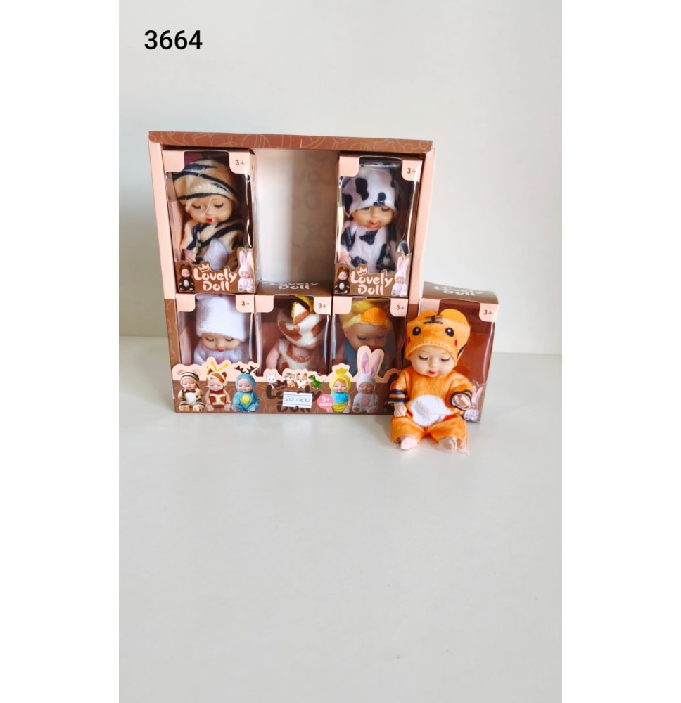 MUÑECA JGTE REF 3664 KIT DE 6 UNIDAD