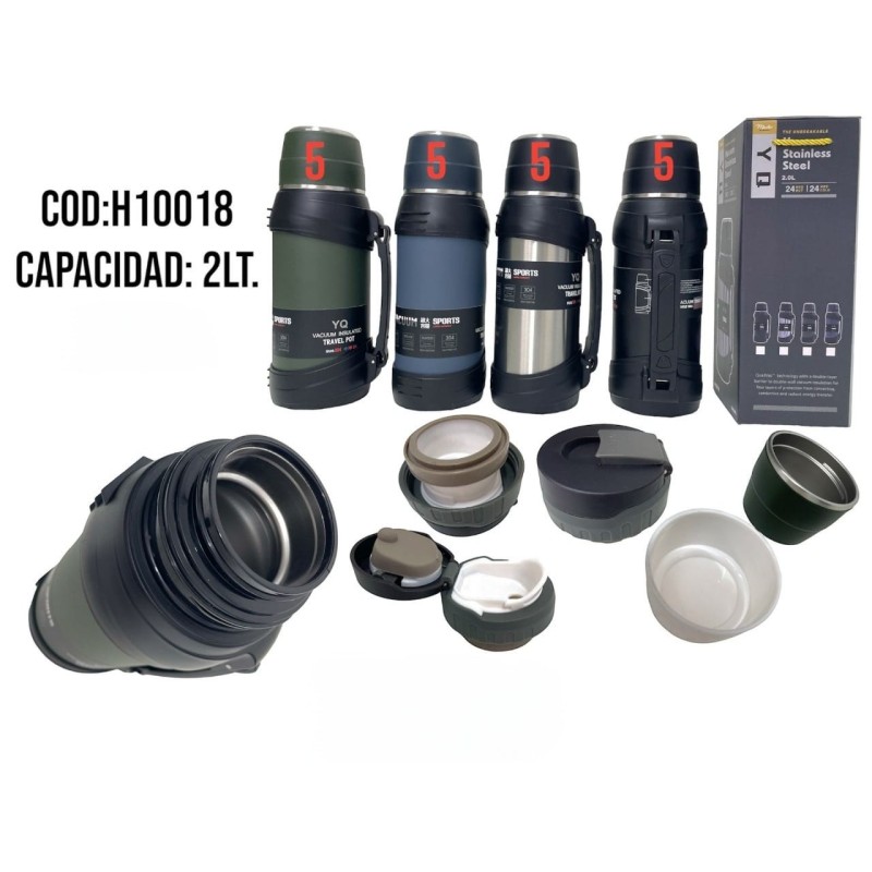 Termo Inoxidable 2L